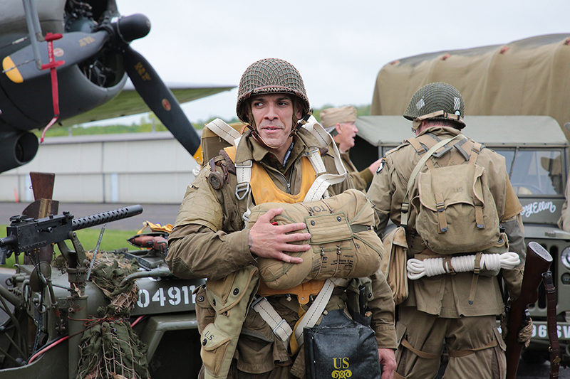 D-Day Dakotas and WWII Re-enactors : Richard Moore : Photographer : Photojournalist